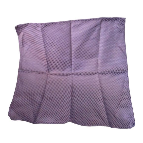 Cordoba Blackberry Woven Damask Check Polyester Blend Satin Napkins Four Vintage - Picture 2 of 8